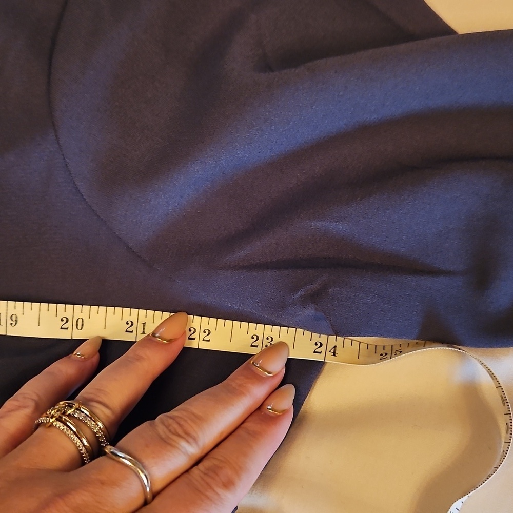 Junarose Navy Blue Dress Size 16 - Picture 7 of 9